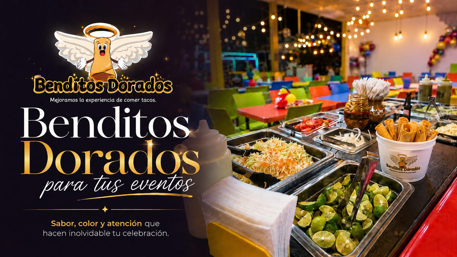 Barra de toppings para eventos